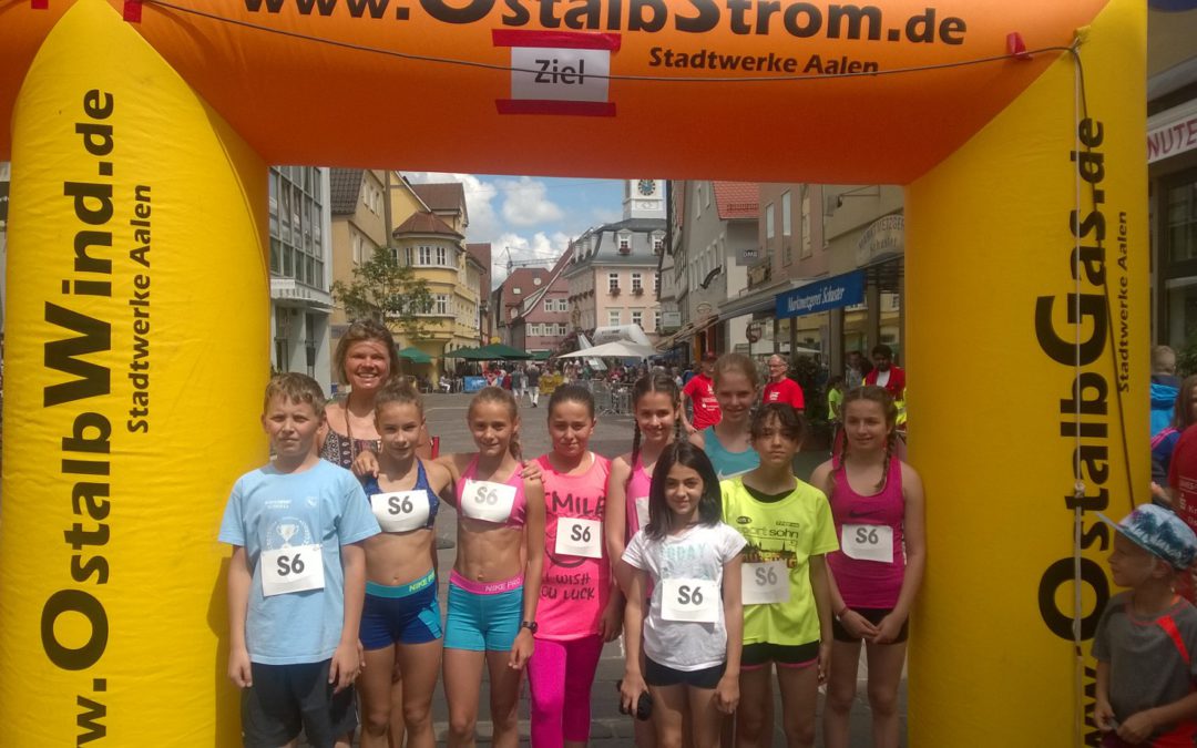 Die KKS läuft am 30. Jubiläumsstadtlauf in Aalen