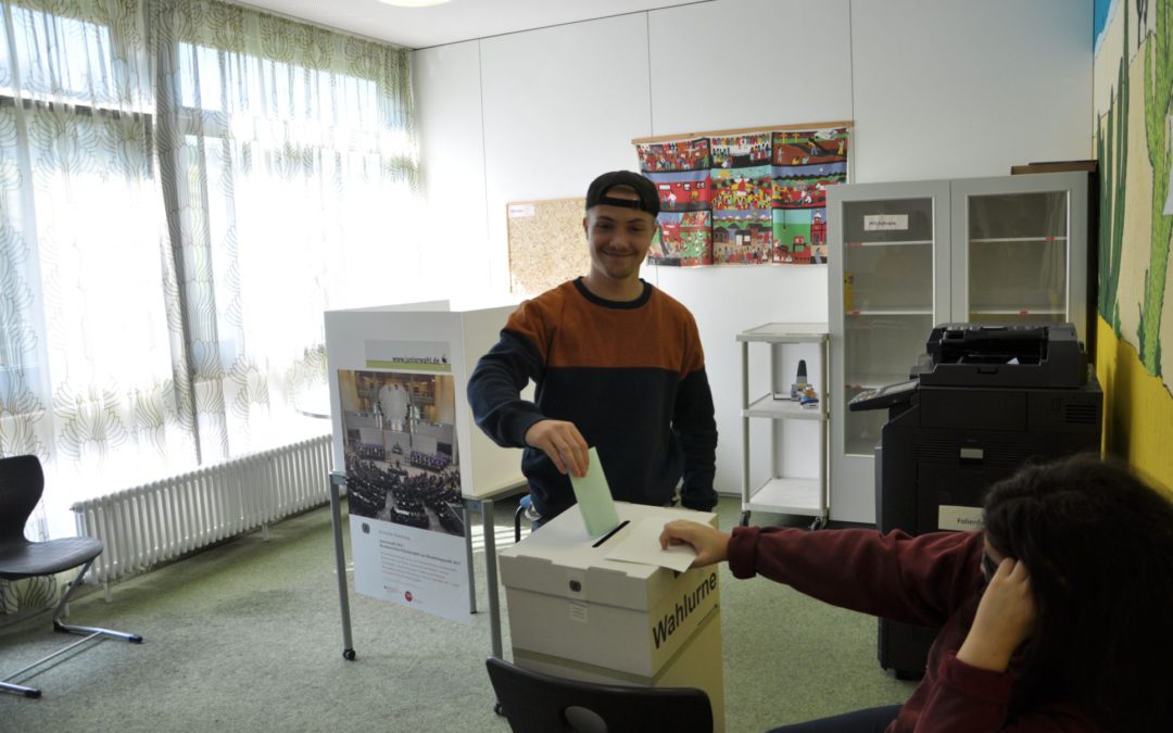 Karl-Kessler-Schule nimmt an der Juniorwahl teil