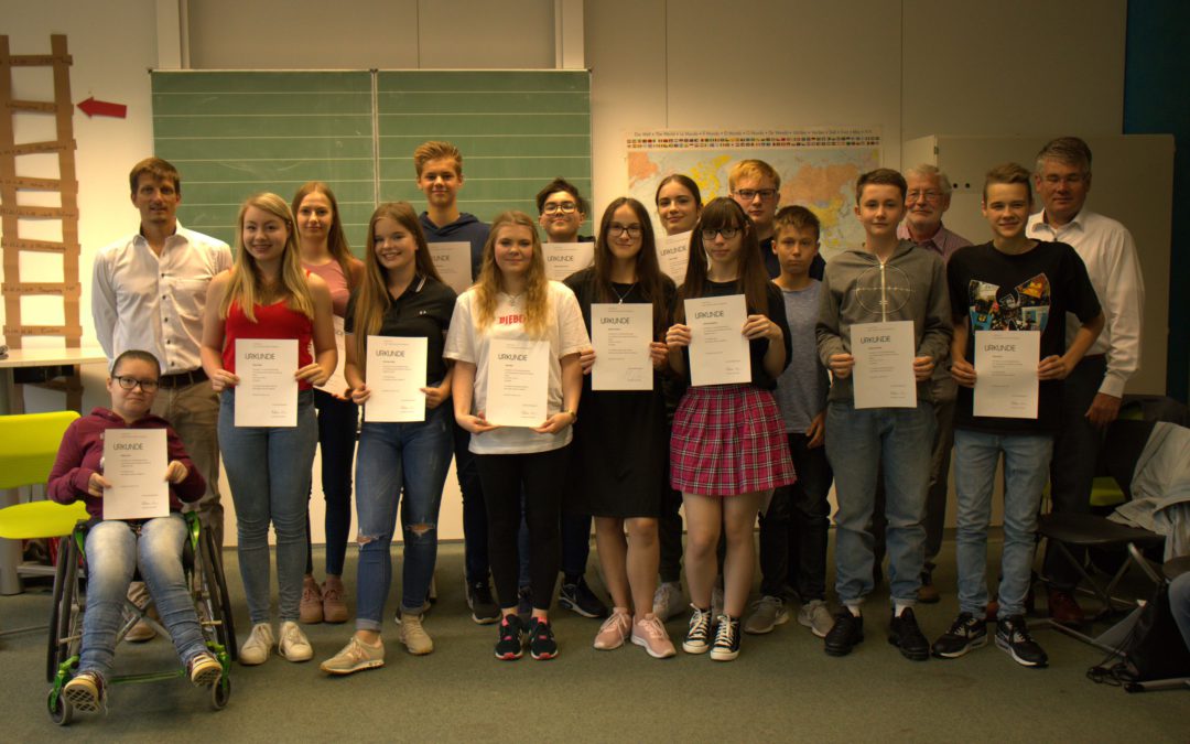 Landtagsabgeordneter Winfried Mack zu Besuch an der Karl-Kessler-Schule