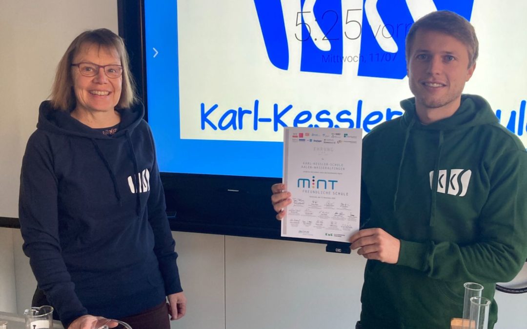Karl-Kessler-Schule erneut als MINT-freundliche Schule ausgezeichnet