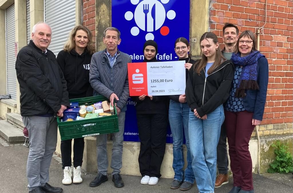 Schüler der KKS spenden für den Kocherladen