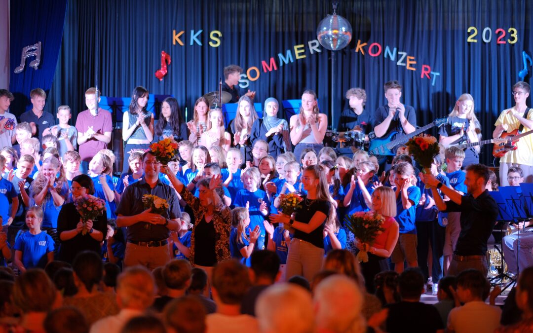 Große Begeisterung beim Sommerkonzert der KKS