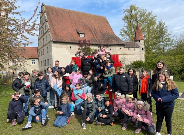 Abschlussübernachtung der Klassen 4a und 4b in Dinkelsbühl