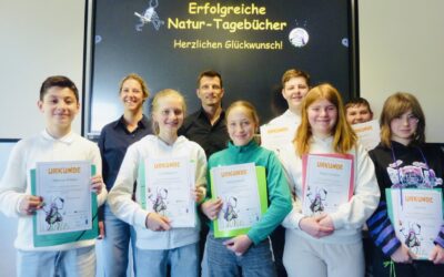 Erfolg beim Naturforscher-Wettbewerb Manfred Mistkäfer