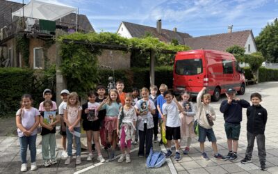 Büchereibesuch der Klasse 2a